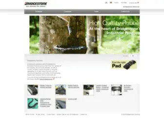 Bridgestoneindustrial.eu(Bridgestone Corporation) Screenshot