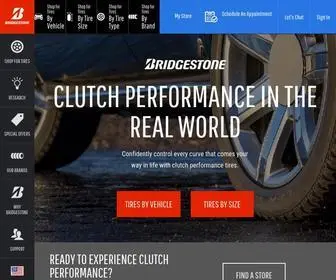 Bridgestonetire.com(Bridgestone Tires) Screenshot