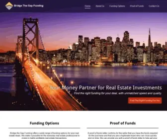 Bridgethegapfunding.com(Just another WordPress site) Screenshot
