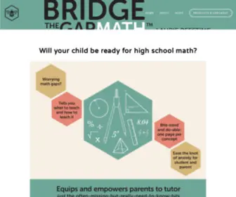 Bridgethegapmath.ca(Bridge the Gap Math (Ca/US)) Screenshot