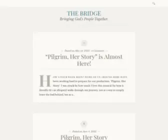 Bridgetheword.com(THE BRIDGE) Screenshot