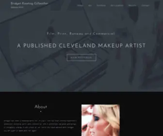 Bridgetmakeup.com(WordPress) Screenshot