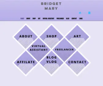 Bridgetmary.com(Artist) Screenshot