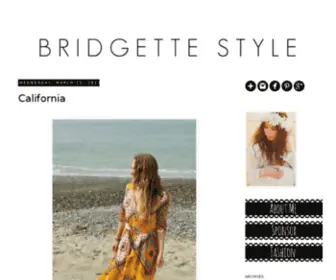 Bridgettestyle.com(Bridgette Style) Screenshot