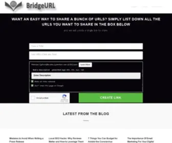 Bridgeurl.com(Bridges  ) Screenshot