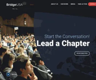 Bridgeusa.org(Homepage) Screenshot