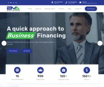 Bridgeviewadvance.com(Small Business Funding agency & financing company) Screenshot