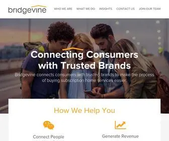 Bridgevine.com(Delivering Quality Customers with Measurable ROI) Screenshot
