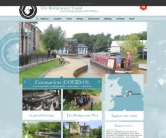 Bridgewatercanal.co.uk(Bridgewater Canal) Screenshot