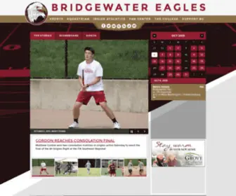 Bridgewatereagles.com(Bridgewater College) Screenshot