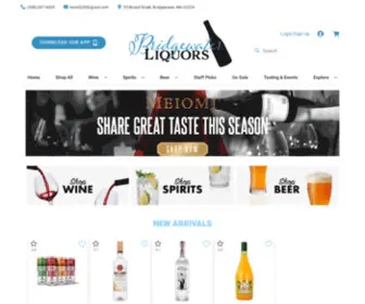 Bridgewaterliquor.com(Bridgewater Liquors) Screenshot