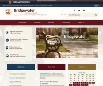 Bridgewaterma.org(Bridgewater, MA) Screenshot