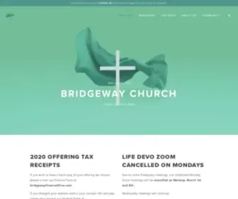 Bridgewaychurch.ca(Bridgeway Church) Screenshot