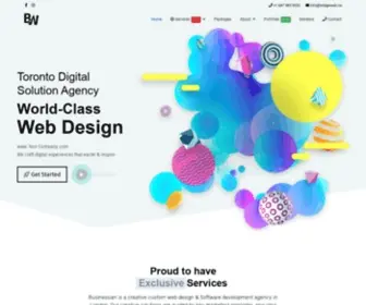 Bridgeweb.ca(Website design in Toronto) Screenshot