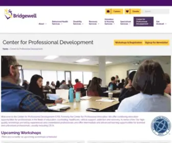 BridgewellcPi.org(Center for Professional Development) Screenshot