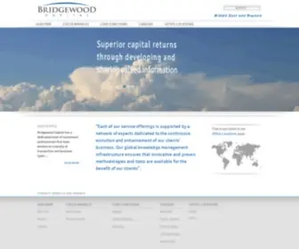 Bridgewoodcapital.com(BRIDGEWOOD CAPITAL) Screenshot
