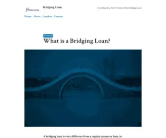 Bridgingloan.blog(Bridging Loan) Screenshot