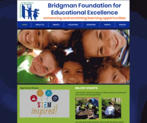 Bridgmanfoundation.org(Education Foundation) Screenshot
