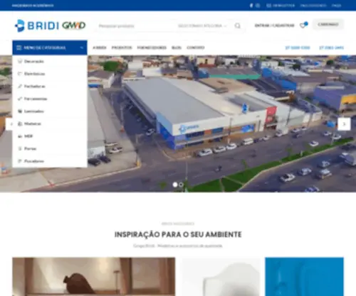 Bridi.com.br(Madeira de grife) Screenshot