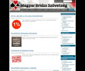Bridzs.hu(Bridzs kártya) Screenshot