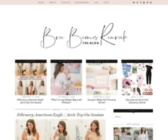 Briebemisrearick.com(An Arizona Based Life & Style Blog) Screenshot