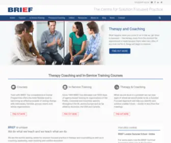 Brief.org.uk(Therapy and Coaching) Screenshot