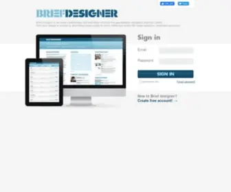 Briefdesigner.com(Brief Designer) Screenshot