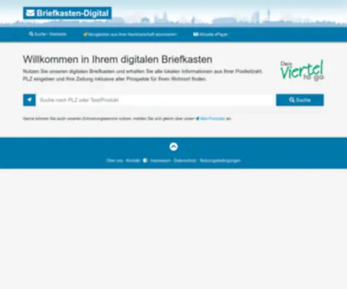 Briefkasten-Digital.de(Briefkasten) Screenshot