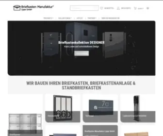 Briefkasten-Manufaktur.de(Briefkasten Shop) Screenshot