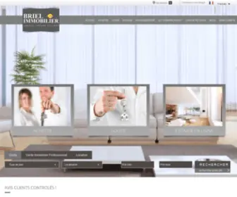 Briel-Immobilier.com(Briel & Partners) Screenshot