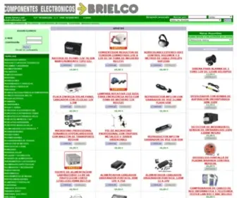 Brielco.net(COMPONENTES ELECTRONICOS) Screenshot