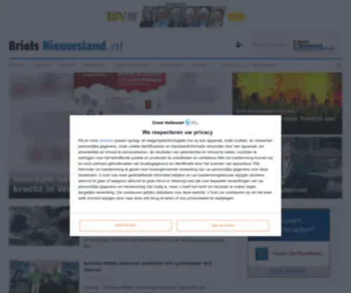 Brielsnieuwsland.nl(Adverteren Brielle) Screenshot