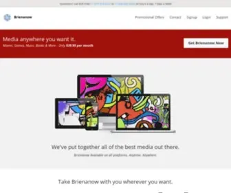 Brienanow.com(Unlimited books) Screenshot