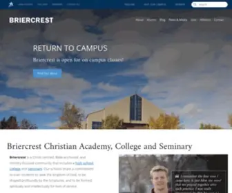 Briercrest.ca(Briercrest Christian Academy) Screenshot