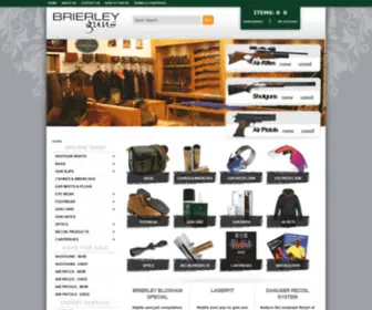 Brierleyguns.com(Brierley Guns) Screenshot