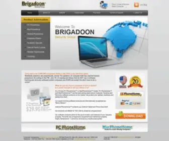 Brigadoonsoftware.com(BRIGADOON Security Group) Screenshot