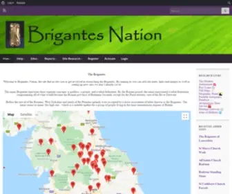 Brigantesnation.com(Brigantes Nation) Screenshot