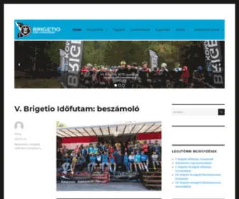 Brigetiosport.hu(Brigetio KSE) Screenshot