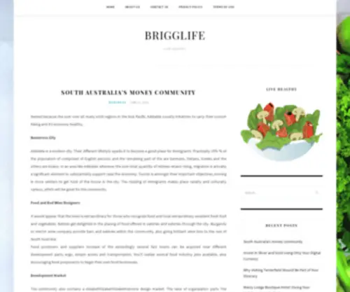 Brigglife.co.uk(Brigg Lincolnshire) Screenshot