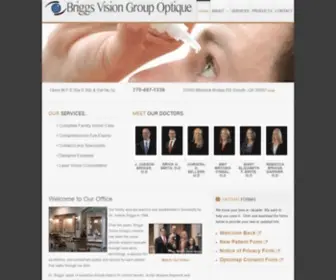 Briggsvisiongroupoptique.com(Briggs Vision Group Optique) Screenshot