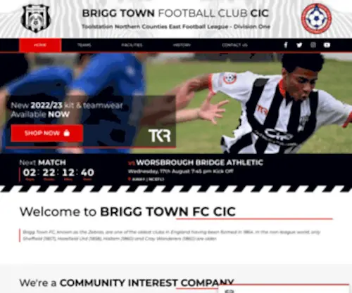Briggtownfccic.co.uk(Brigg Town FC) Screenshot