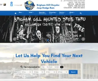 BrighamGillmotorcars.com(Brigham-Gill Chrysler Jeep Dodge Ram) Screenshot