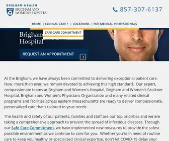 Brighamhealth.org(Brigham Health) Screenshot