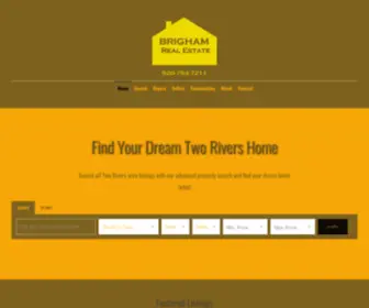 Brighamrealestate.com(Brigham Real Estate) Screenshot