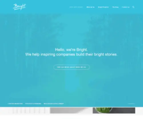Bright-Communication.com(Bright is a new generation branding & communication company) Screenshot