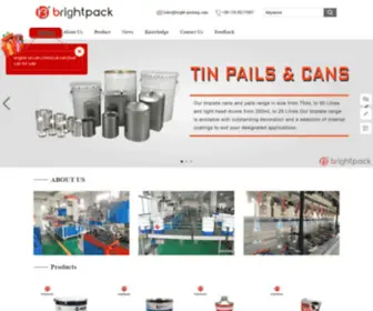 Bright-Package.com(Engine Oil Can) Screenshot