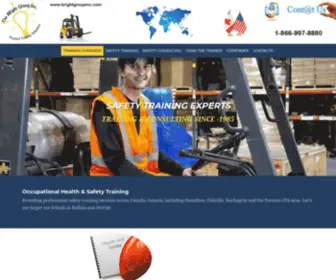 Bright-Training-Safety-Wear.com(Safety Training & Consulting Services) Screenshot