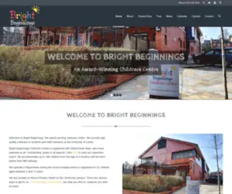 Brightbeginningschildcare.co.uk(Bright Beginnings) Screenshot