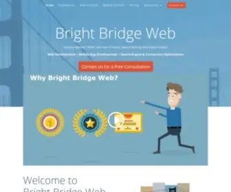 Brightbridgeweb.com(Bright Bridge Web) Screenshot