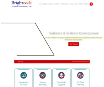 Brightcodess.com(Brightcode Software Services Pvt. Ltd) Screenshot